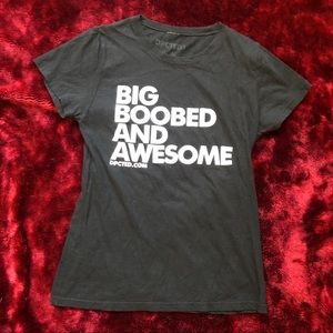 Big boobed & awesome screen Tee
